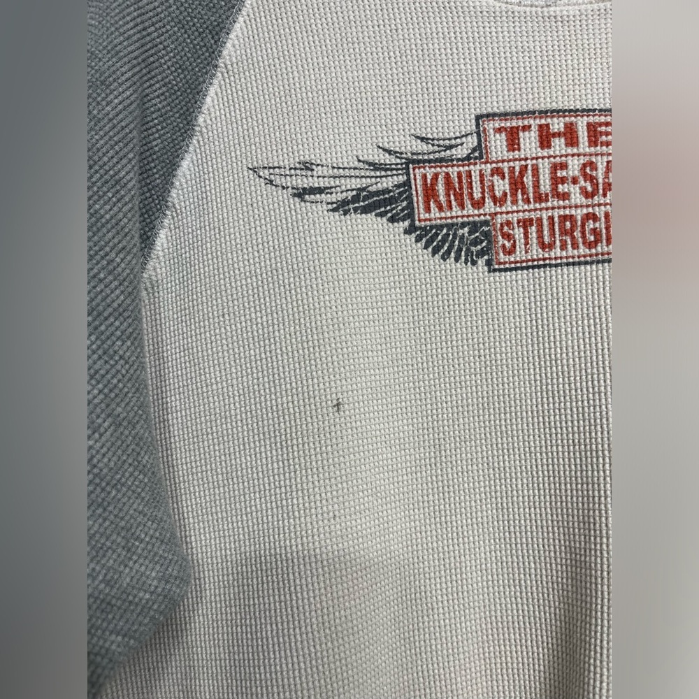 🔥Sturgis Knuckle Saloon thermal knit size XL - Picture 3 of 9